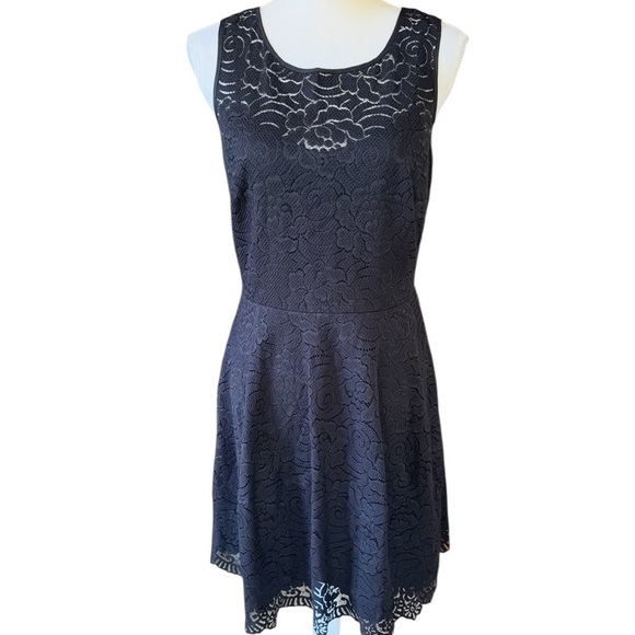 Tommy Hilfiger fit and flare lace ladies line sleeveless dress size 8 - Picture 1 of 15